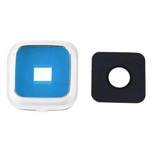 For Samsung Galaxy Note 4 Camera Lens Glass With Frame White