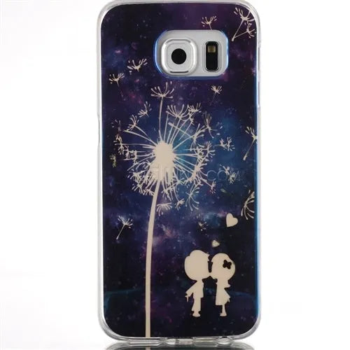 For Samsung Galaxy Note 5 N920 Gel Case Design Blu-Ray White Dandelion