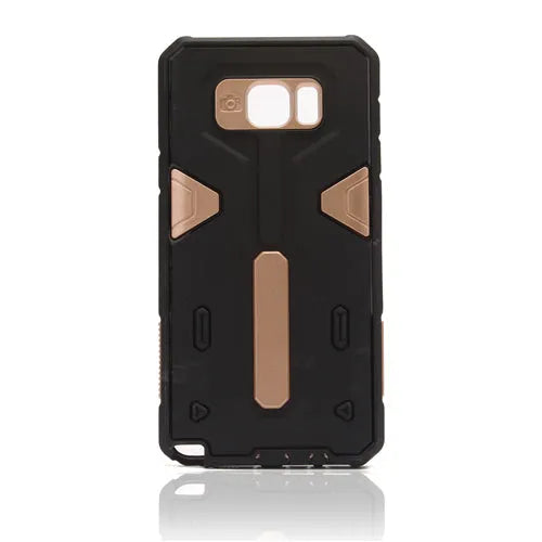 For Samsung Galaxy Note 5 N920 Hard Case 2-in-1 Plastic + TPU Hybrid Phone Cover Gold