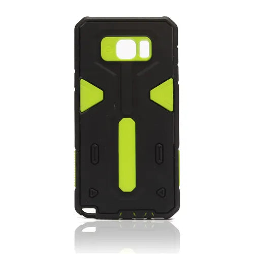 For Samsung Galaxy Note 5 N920 Hard Case 2-in-1 Plastic + TPU Hybrid Phone Cover Green