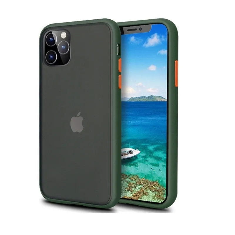 For Samsung Galaxy S10 Plus Latest Matte TPU Shockproof Hard Case Midnight Green