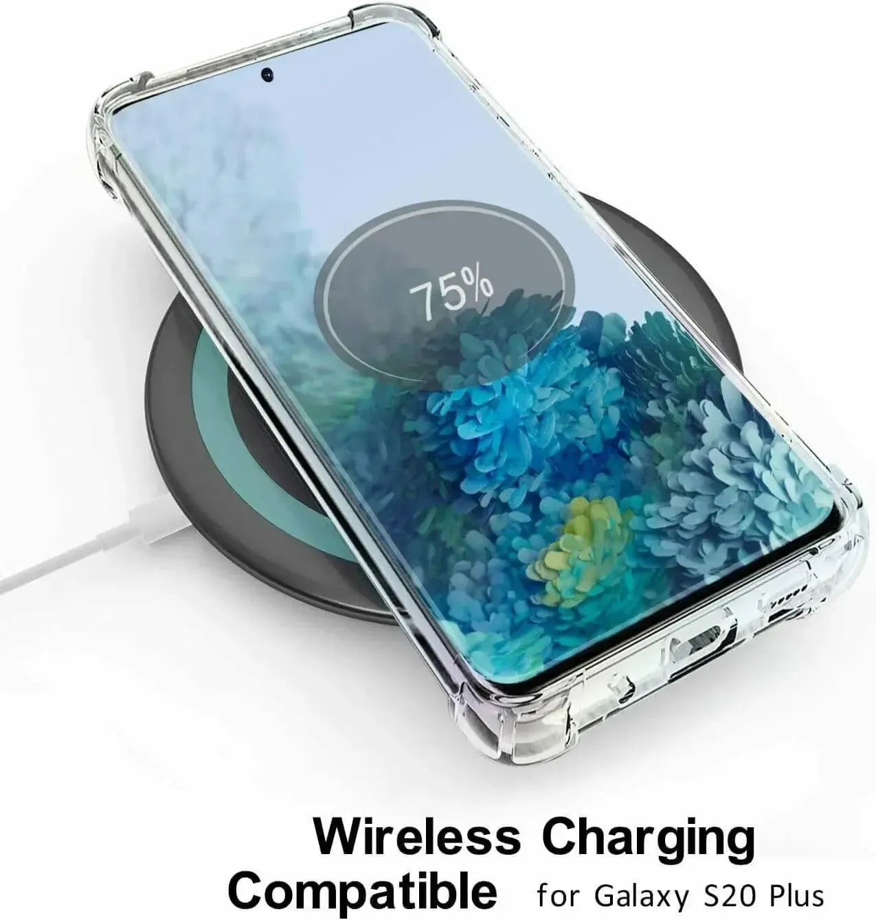 For Samsung Galaxy S20+ / S20+ 5G Case Cover Clear ShockProof Soft TPU Silicone