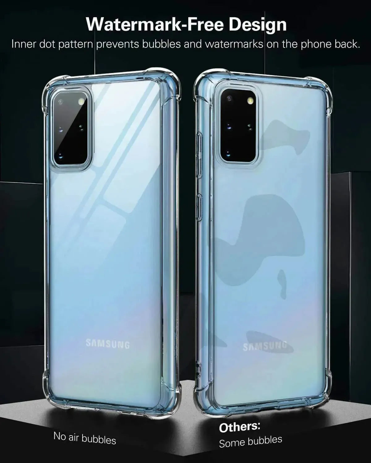 For Samsung Galaxy S20+ / S20+ 5G Case Cover Clear ShockProof Soft TPU Silicone