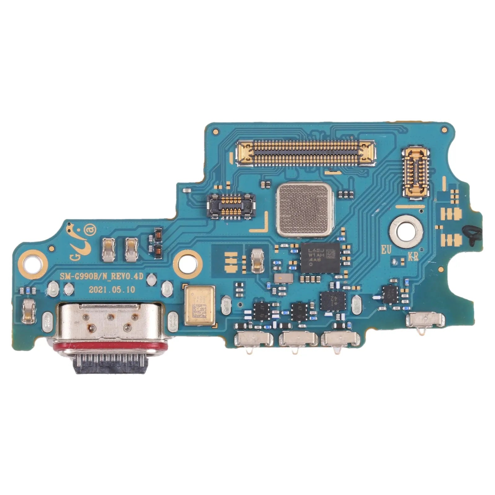 For Samsung Galaxy S21 FE 5G SM-G990B Replacement Charging Port Board With Microphone