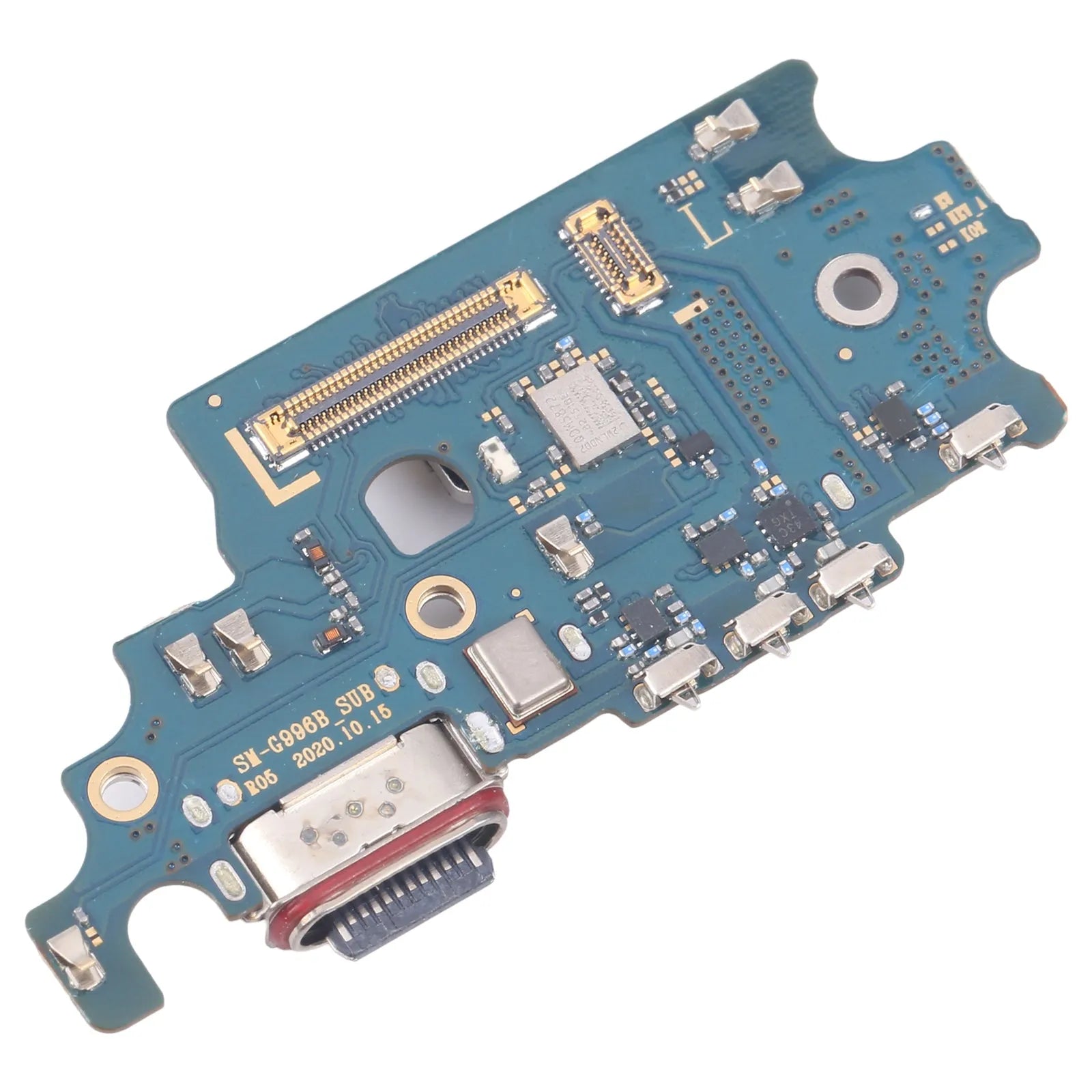 For Samsung Galaxy S21 Plus SM-G996B Replacement Charging Port Board With Microphone