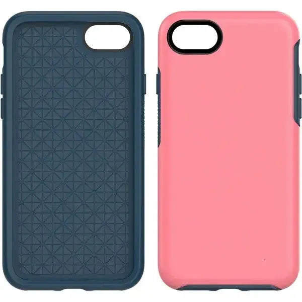 For Samsung Galaxy S22 Plus Heavyduty Symmetry Design Case Pink
