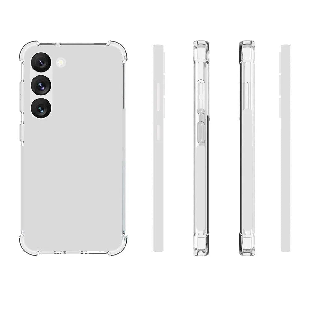 For Samsung Galaxy S23 Shockproof Transparent Gel Case