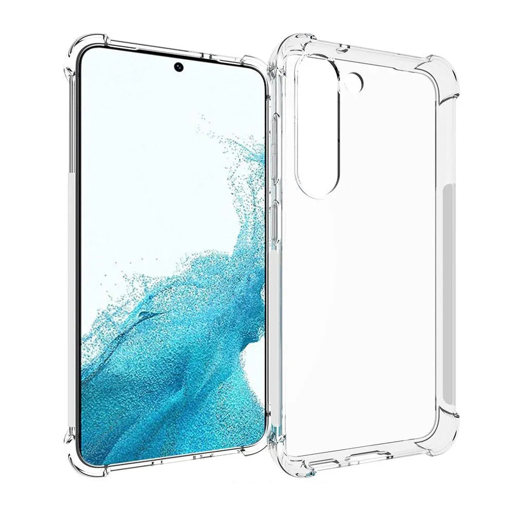 For Samsung Galaxy S23 Shockproof Transparent Gel Case