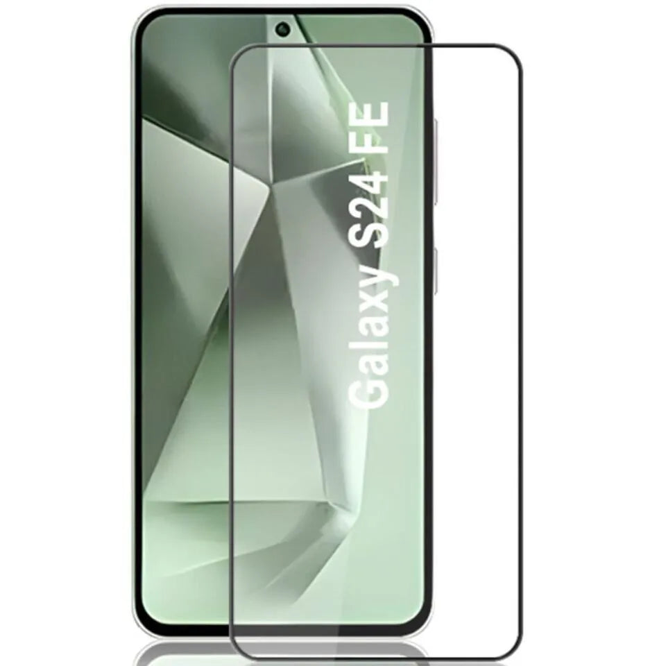 For Samsung Galaxy S24 FE Tempered Glass / Full Coverage 5D Screen Protector