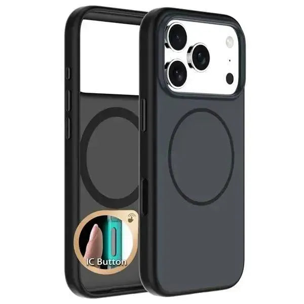 For Samsung Galaxy S25 FE Premium Silicon Magsafe Case Black