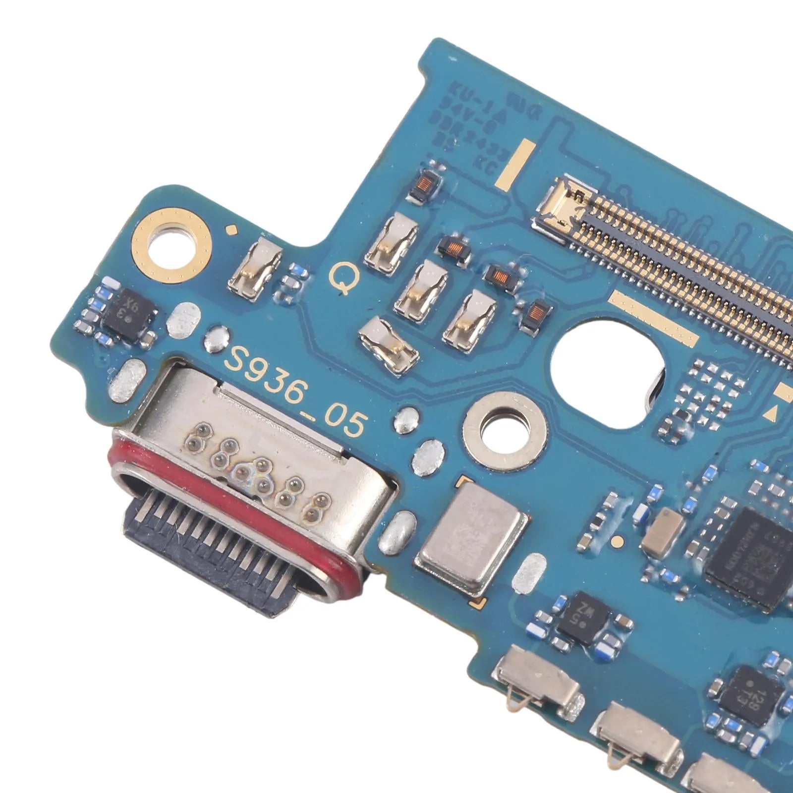 For Samsung Galaxy S25 Plus SM-S936B Replacement Charging Port Board With Microphone & Card Reader