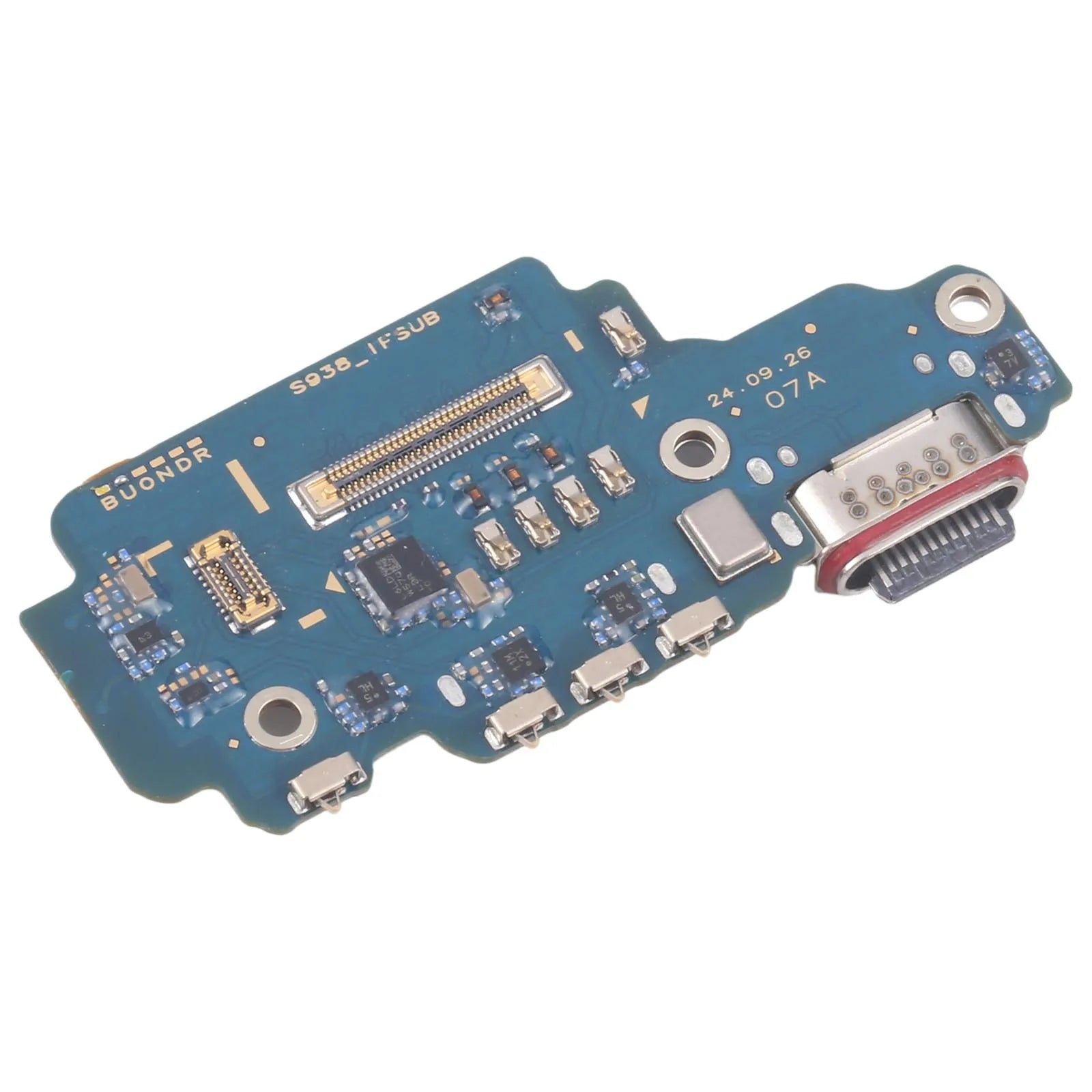 For Samsung Galaxy S25 Ultra SM-S938U Replacement Charging Port Board With Microphone & Card Reader
