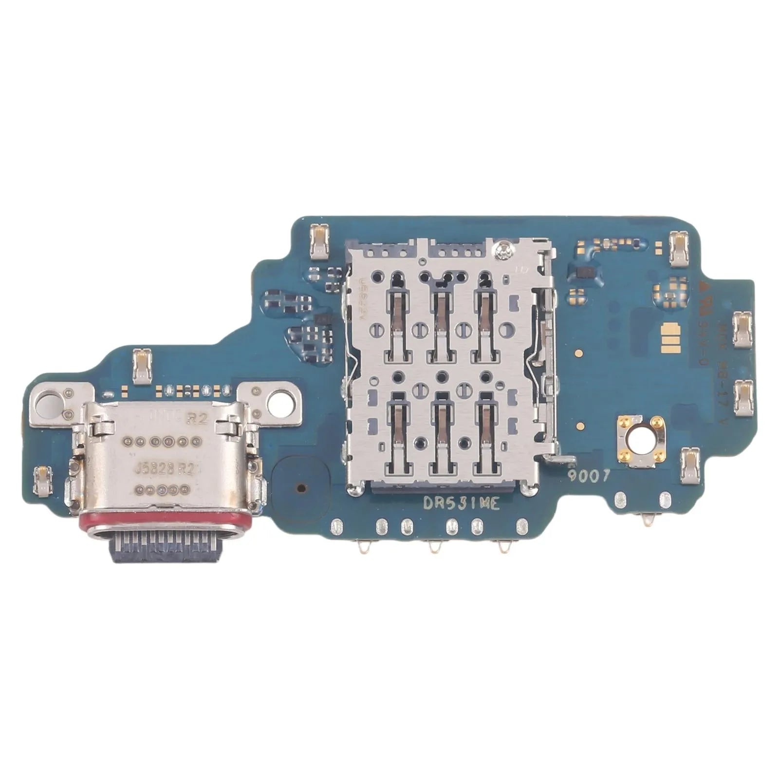 For Samsung Galaxy S25 Ultra SM-S938U Replacement Charging Port Board With Microphone & Card Reader