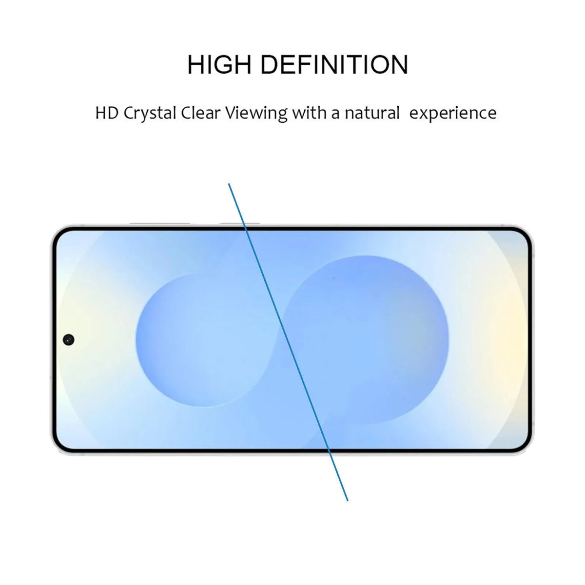 For Samsung Galaxy S26 FE Tempered Glass / Full Coverage 9D Screen Protector
