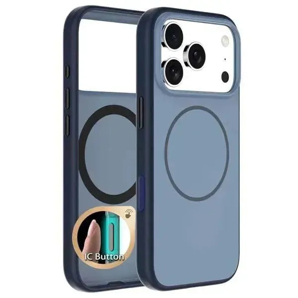 For Samsung Galaxy S26 Plus Premium Silicon Magsafe Case Blue