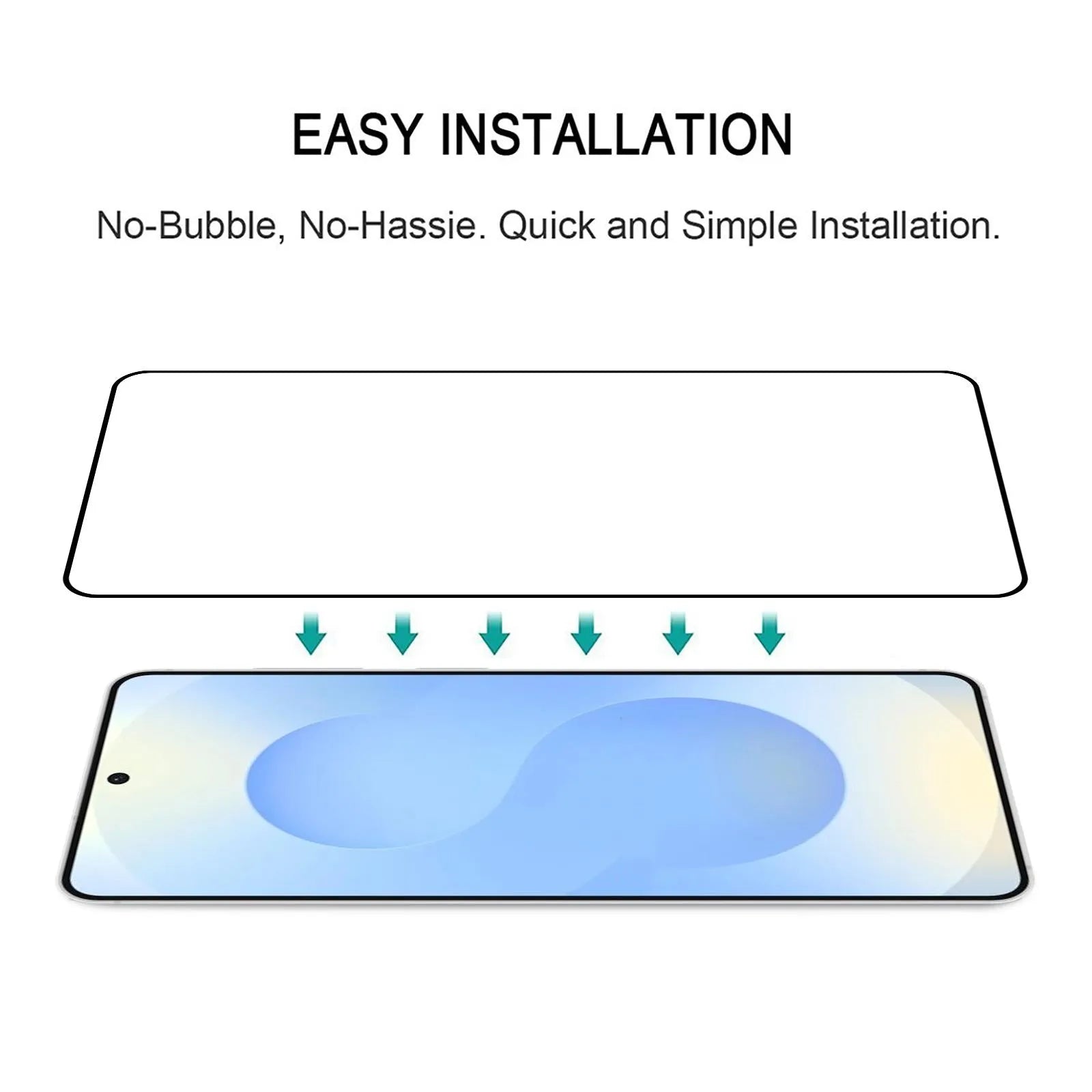 For Samsung Galaxy S26 Tempered Glass / Full Coverage 9D Screen Protector