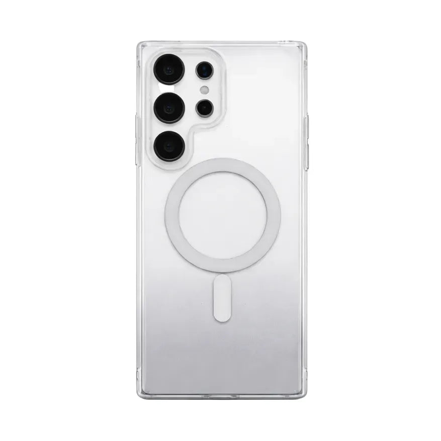 For Samsung Galaxy S26 Ultra Dual Shade Magsafe Magnetic Hard Case Black