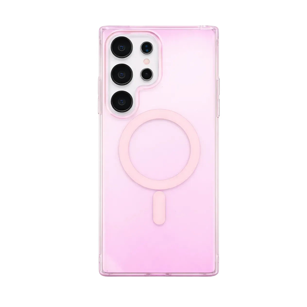 For Samsung Galaxy S26 Ultra Dual Shade Magsafe Magnetic Hard Case Pink