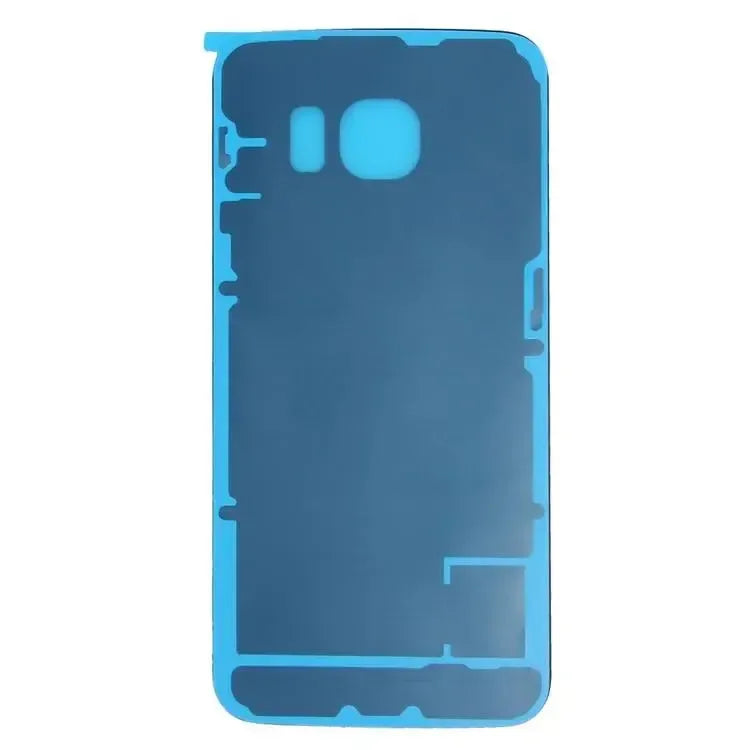 For Samsung Galaxy S6 Edge Battery Cover Rear Glass Replacement With Adhesive White
