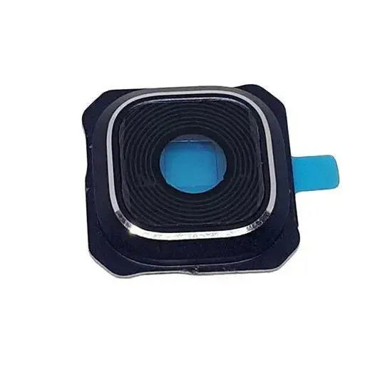 For Samsung Galaxy S6 Edge Plus - Camera Lens Glass With Frame Blue