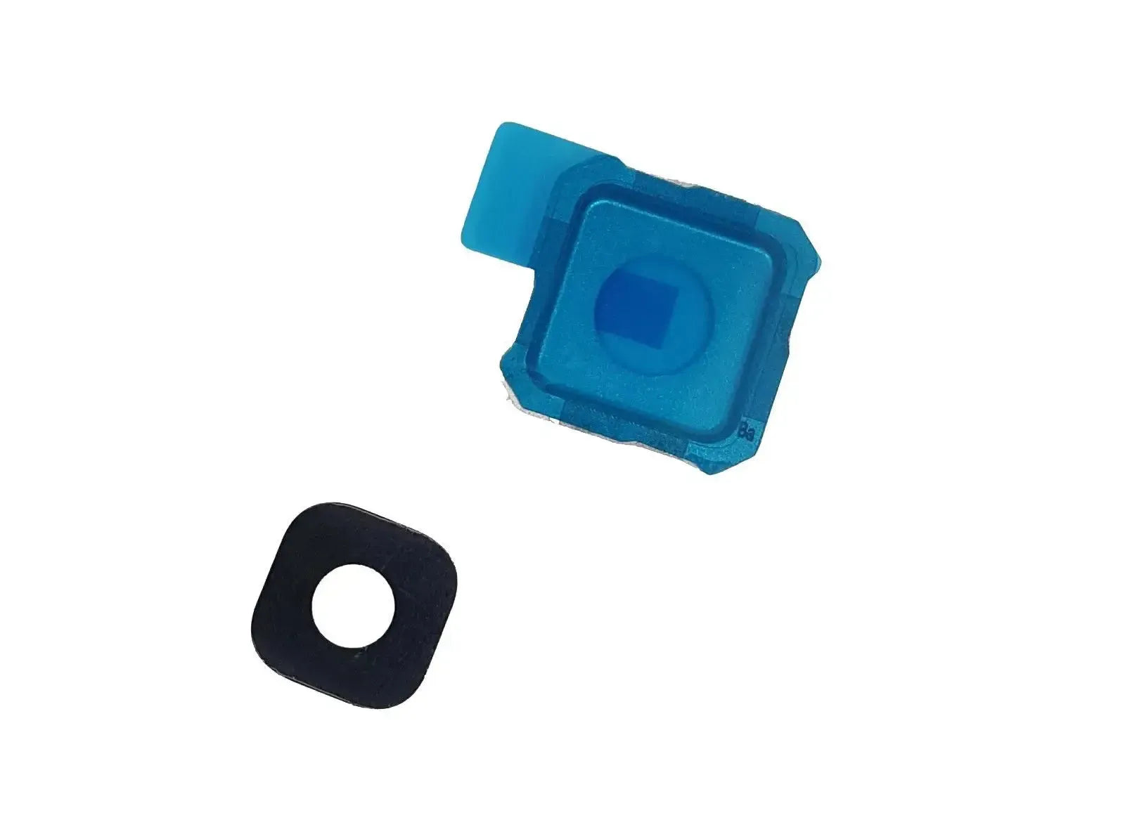 For Samsung Galaxy S6 Edge Plus - Camera Lens Glass With Frame White