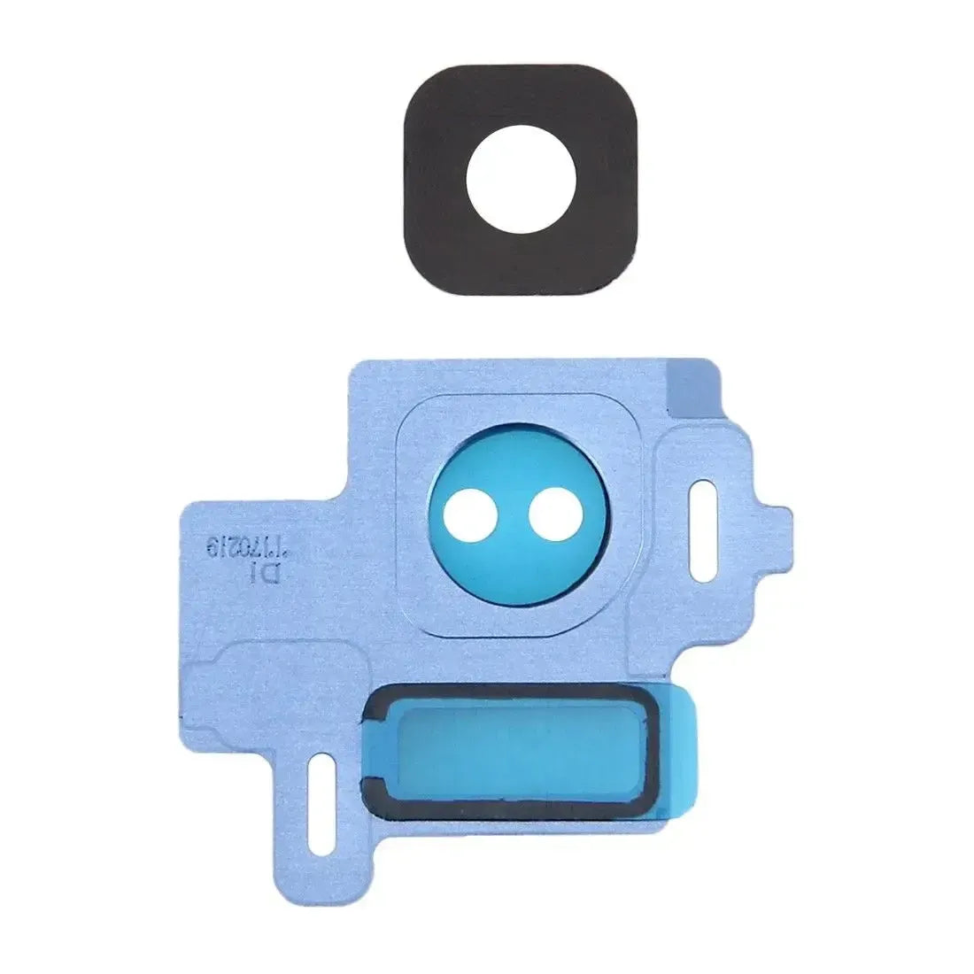 For Samsung Galaxy S8 Camera Lens Glass With Frame - Blue