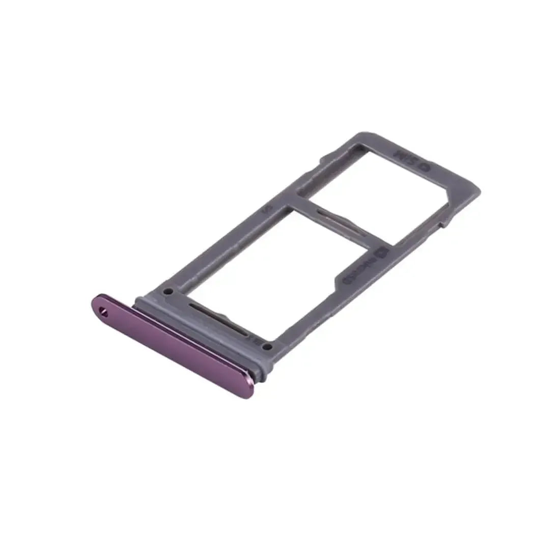 For Samsung Galaxy S9 / S9 Plus SIM & SD Card Tray Holder Purple