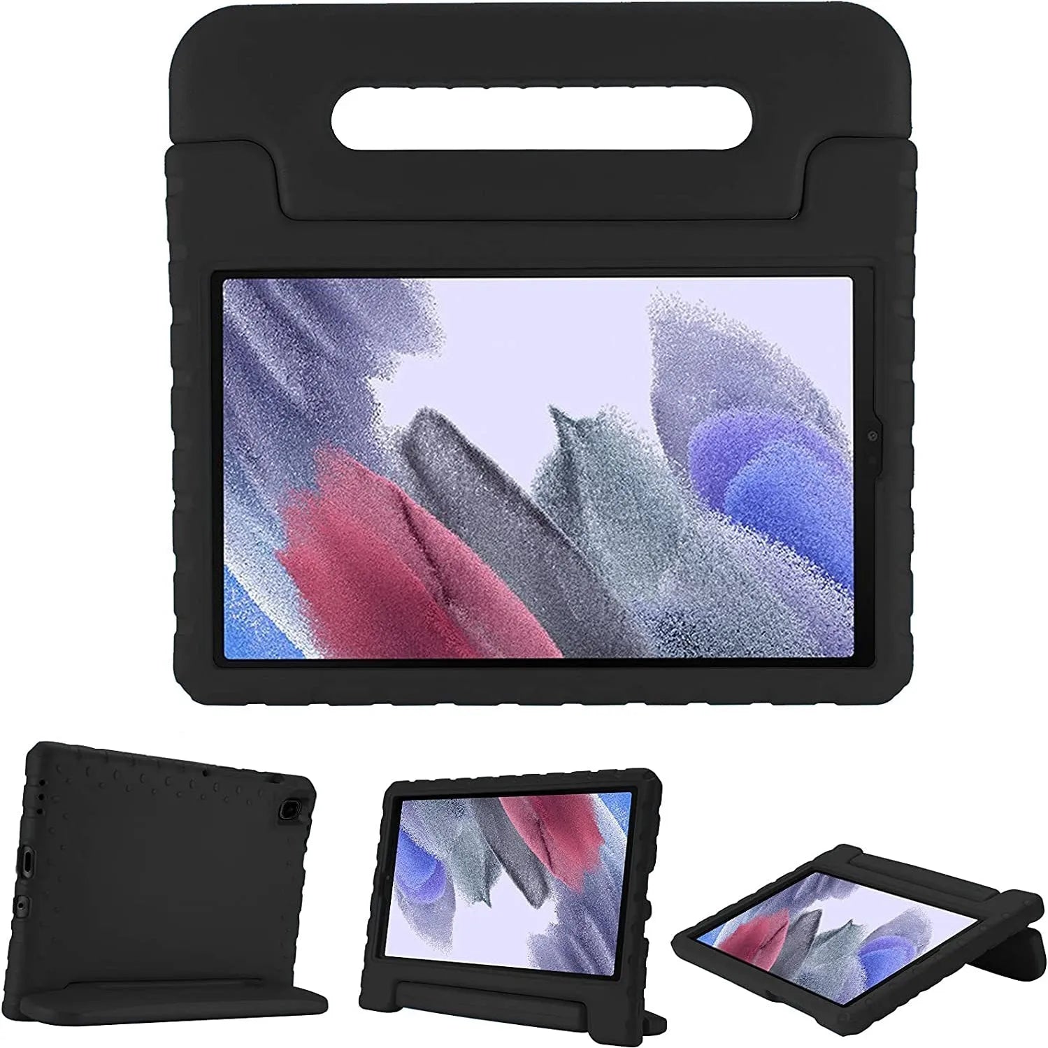 For Samsung Galaxy Tab A11 Kids Case Shockproof Cover With Stand - Black