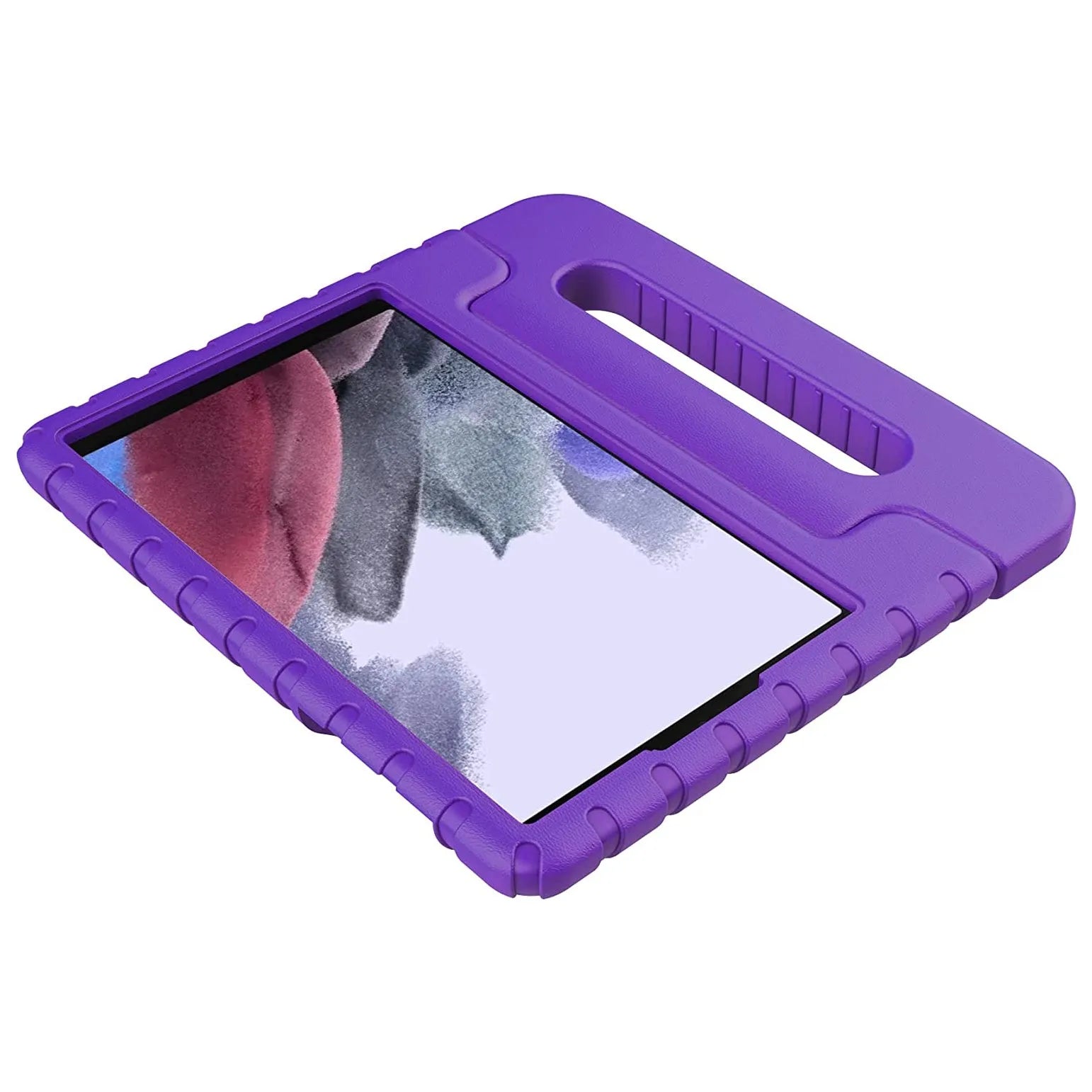 For Samsung Galaxy Tab A11 Kids Case Shockproof Cover With Stand - Purple