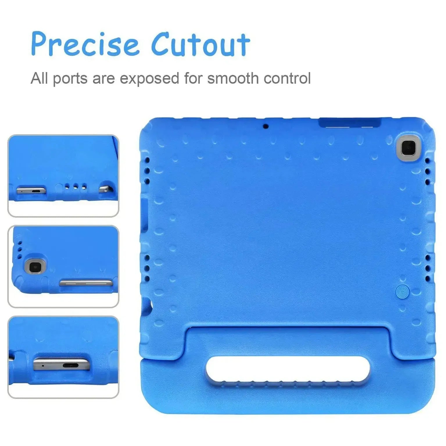 For Samsung Galaxy Tab A7 10.4 2020 Kids Case Shockproof Cover With Stand - Blue