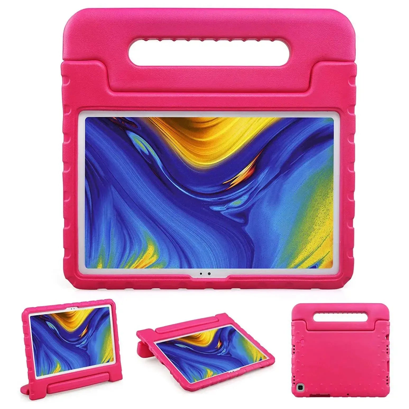 For Samsung Galaxy Tab A7 10.4 2020 Kids Case Shockproof Cover With Stand - Pink