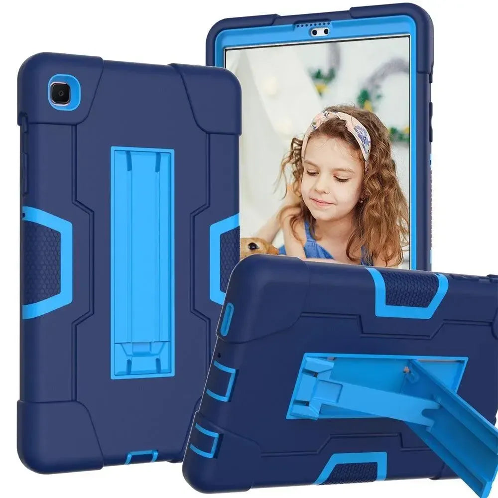 For Samsung Galaxy Tab A7 Lite (8.7") T220/T225 Hard Case Survivor with Stand -Blue