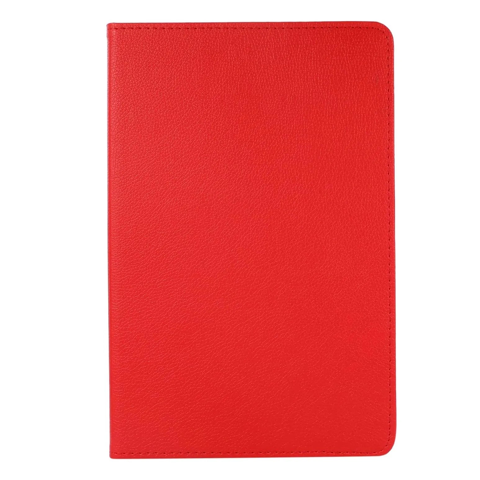 For Samsung Galaxy Tab A8 10.5 2021 Tablet Case 360° Rotating PU Leather Cover - Red