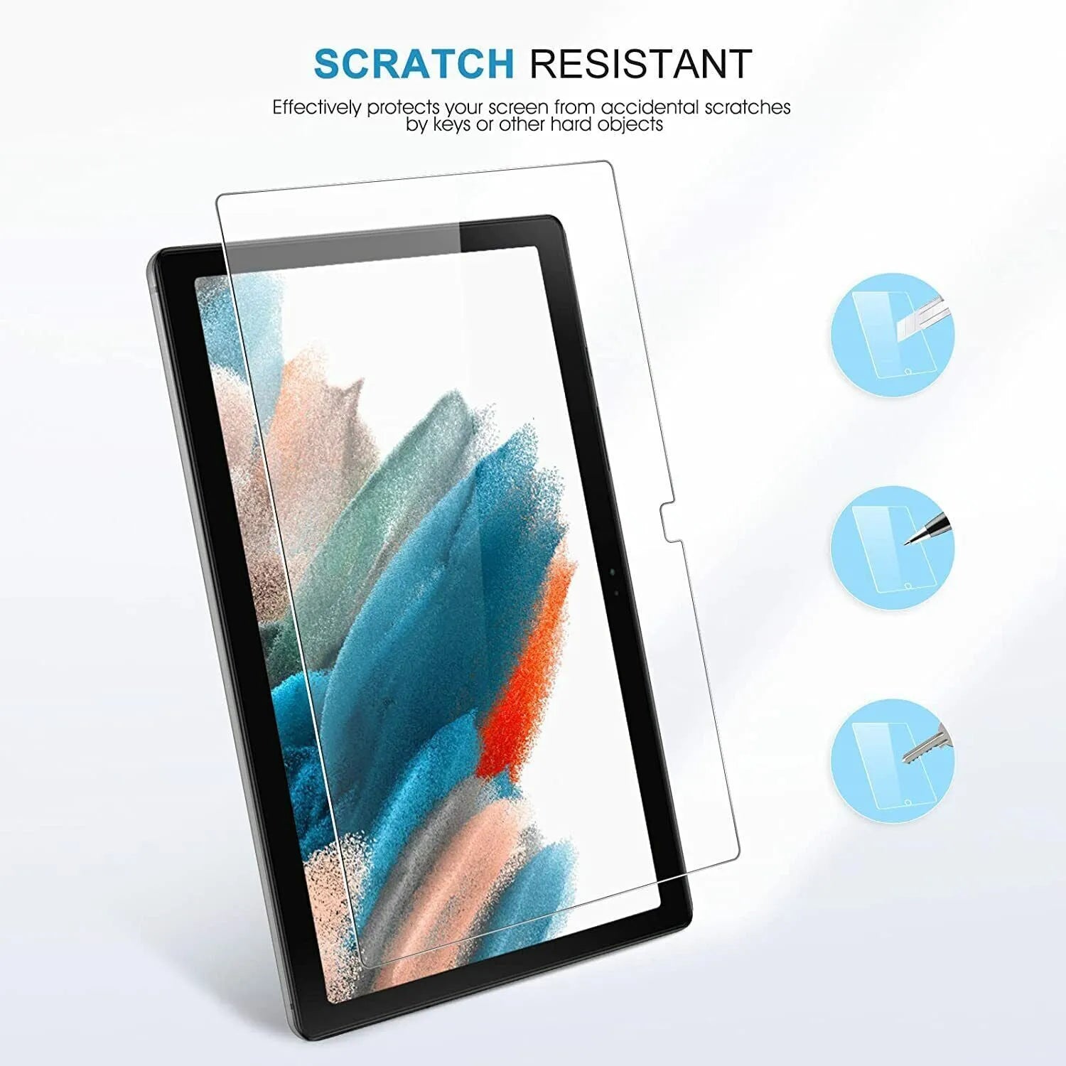 For Samsung Galaxy Tab A8 10.5" 2021 Tempered Glass Screen Protector