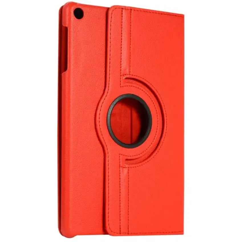 For Samsung Galaxy Tab A8 10.5 SM-X200 2021 360 Degree Rotation Wallet Case - Red