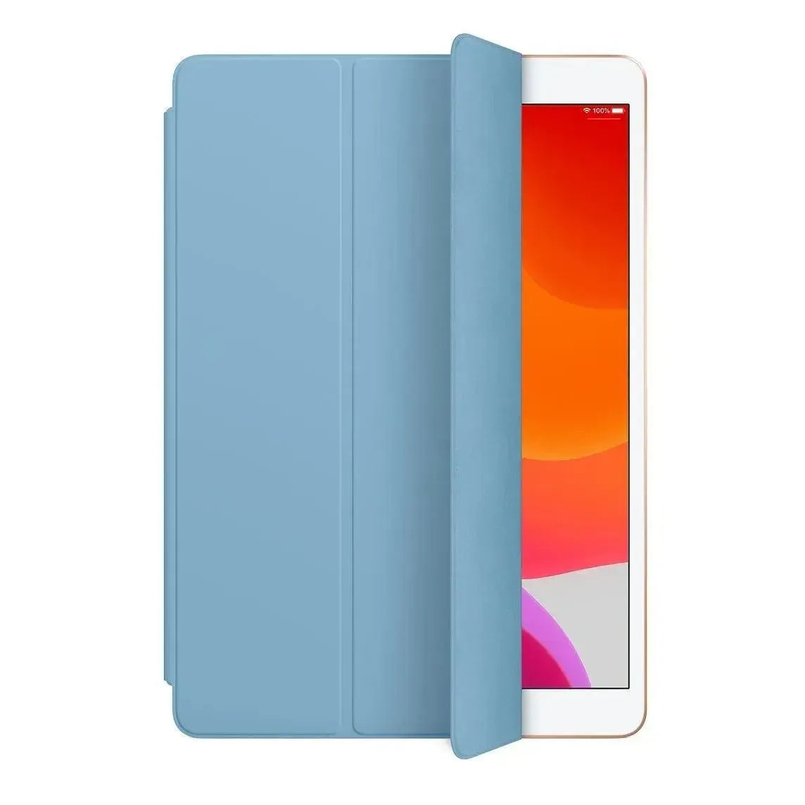 For Samsung Galaxy Tab A8 10.5 SM-X200 2021 Ultraslim Tri Fold Pen Slot Wallet Case - Baby Blue