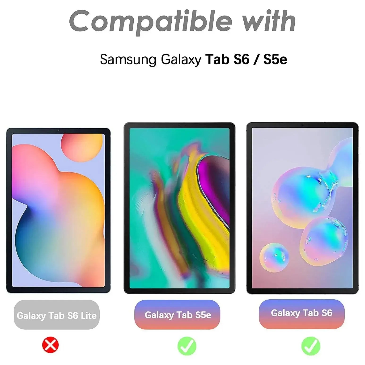 For Samsung Galaxy Tab S5e Tempered Glass Screen Protector