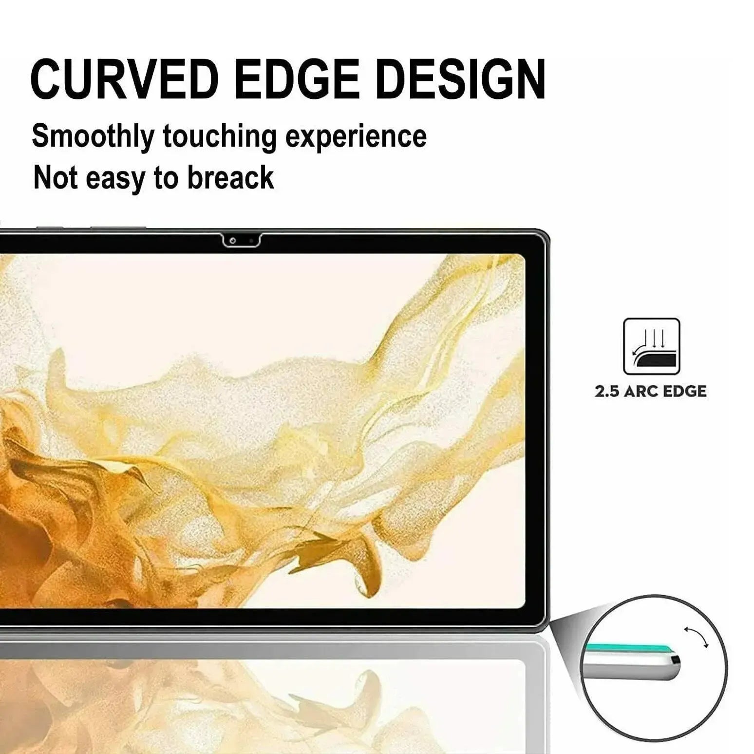 For Samsung Galaxy Tab S8 Plus Tempered Glass Screen Protector
