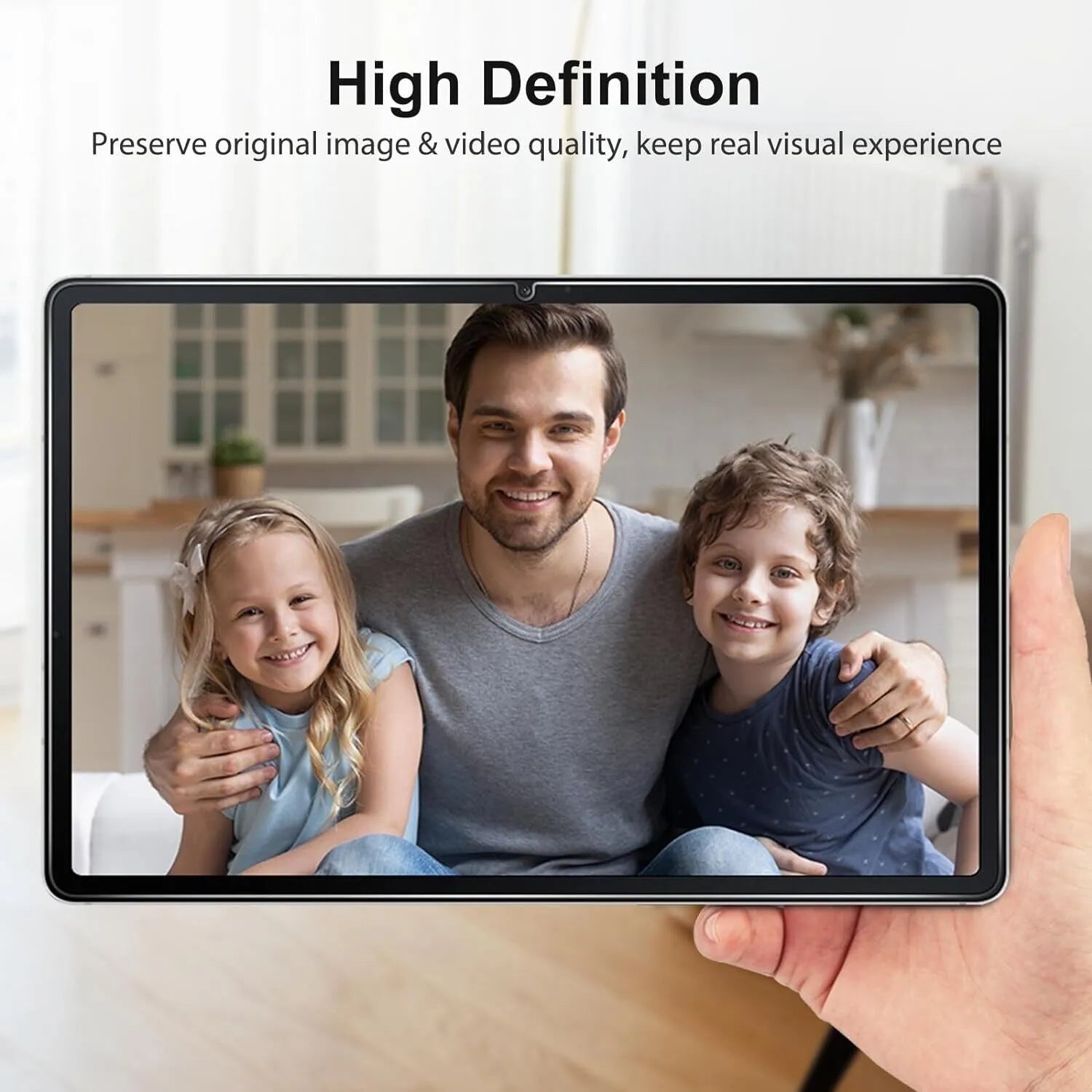 For Samsung Galaxy Tab S9 FE Plus Tempered Glass Screen Protector