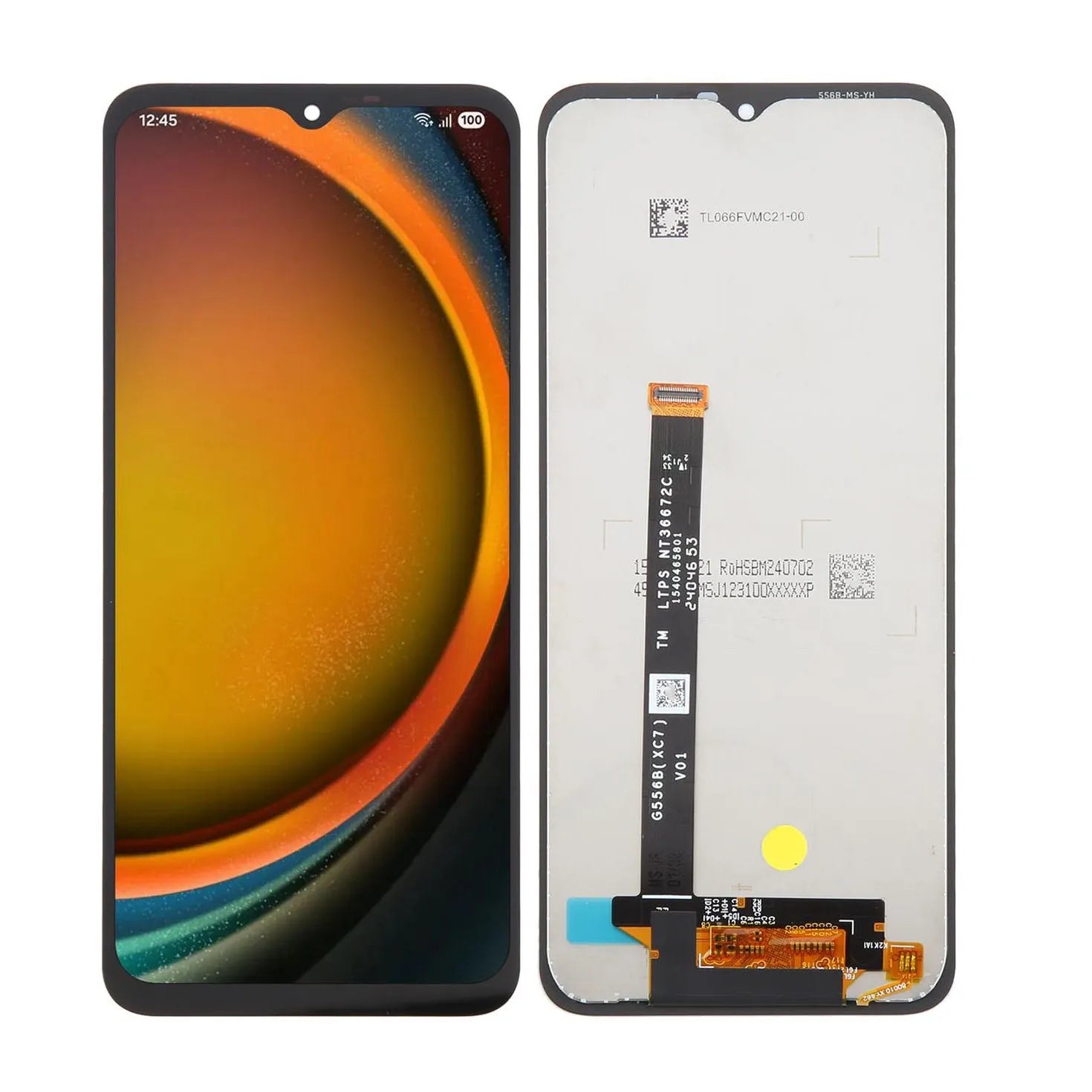 For Samsung Galaxy Xcover 7 Replacement LCD Touch Screen Assembly - Black