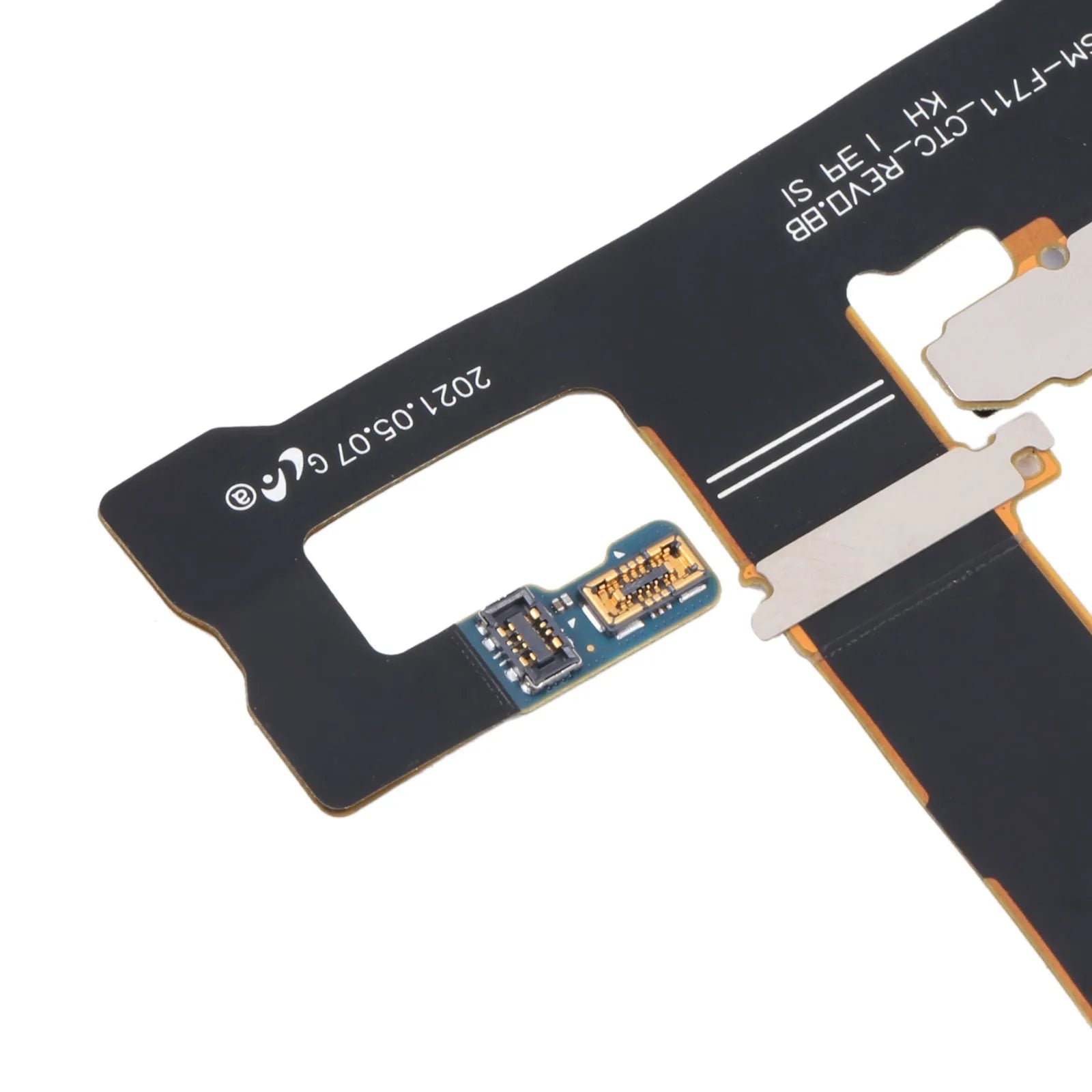 For Samsung Galaxy Z Flip 3 5G SM-F711 Replacement Motherboard Main Board Flex Cable Connector