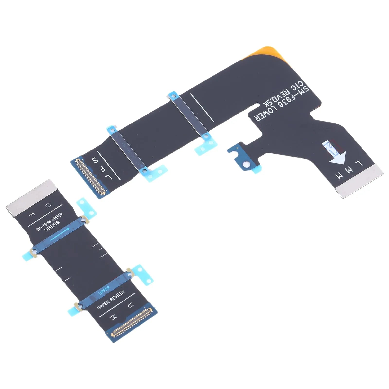 For Samsung Galaxy Z Fold 4 Main Motherboard Spin Axis Flex Cable Replacement - 1 Pair