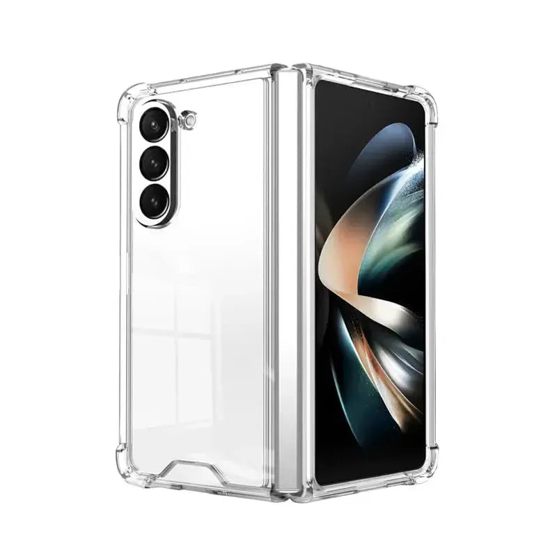 For Samsung Galaxy Z Fold 5 5G Shock Proof Case Transparent