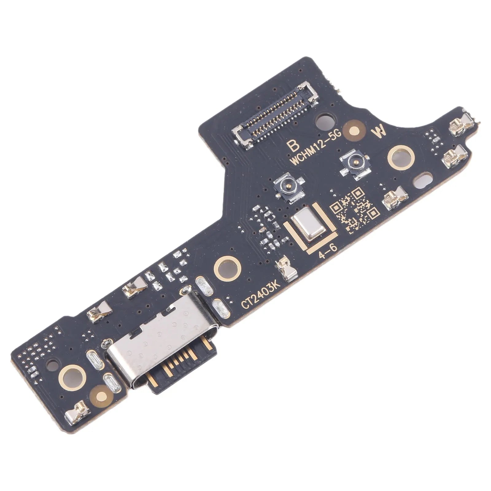 For Xiaomi Redmi 12 5G Type-C Charging Port Board With Mic