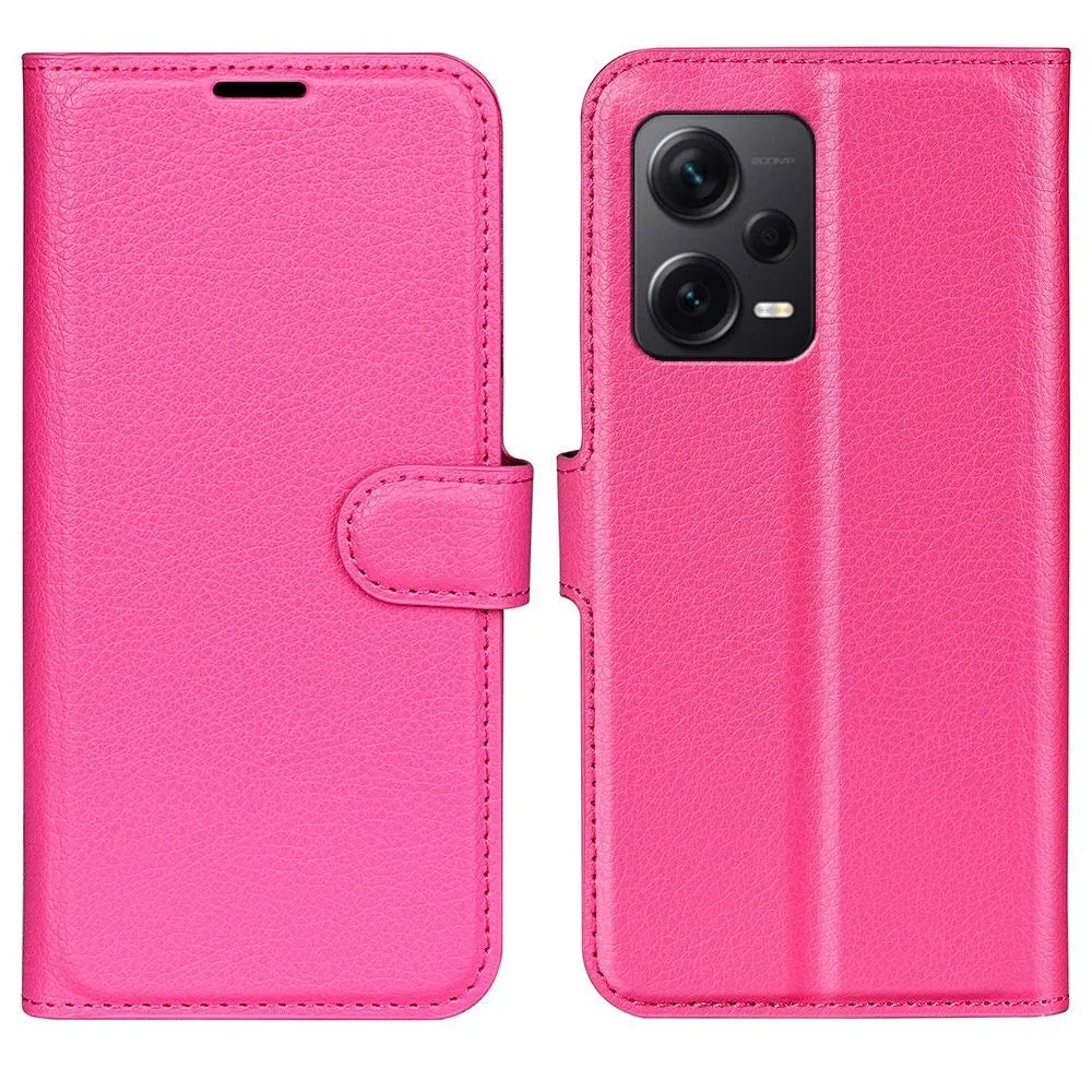 For Xiaomi Redmi Note 12 Pro Plus 5G Premium Aokus Wallet Case Rose