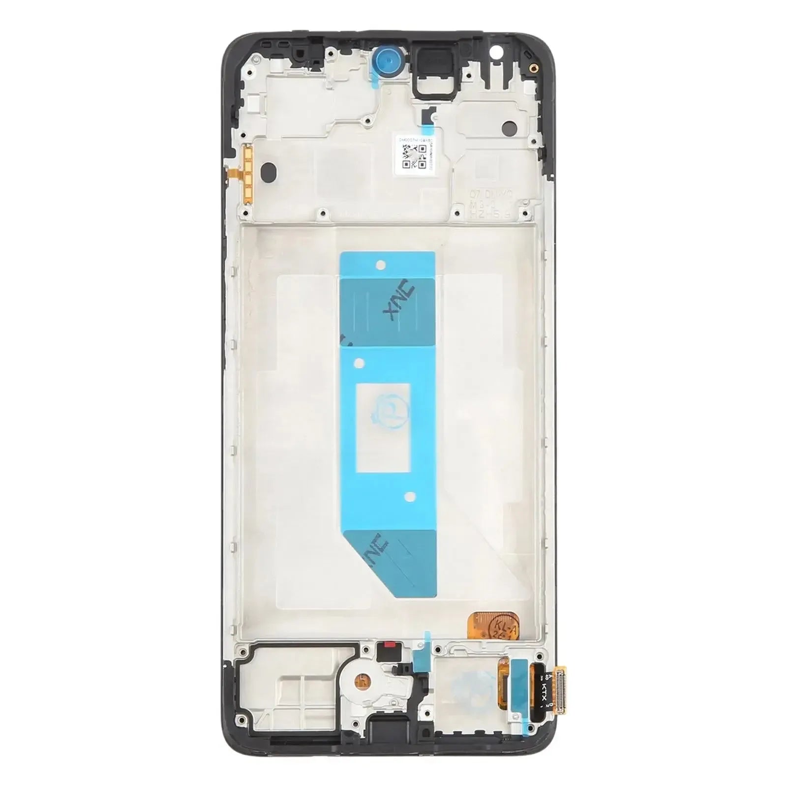 For Xiaomi Redmi Note 14 4G Replacement OLED LCD Touch Screen Assembly With Frame - Black