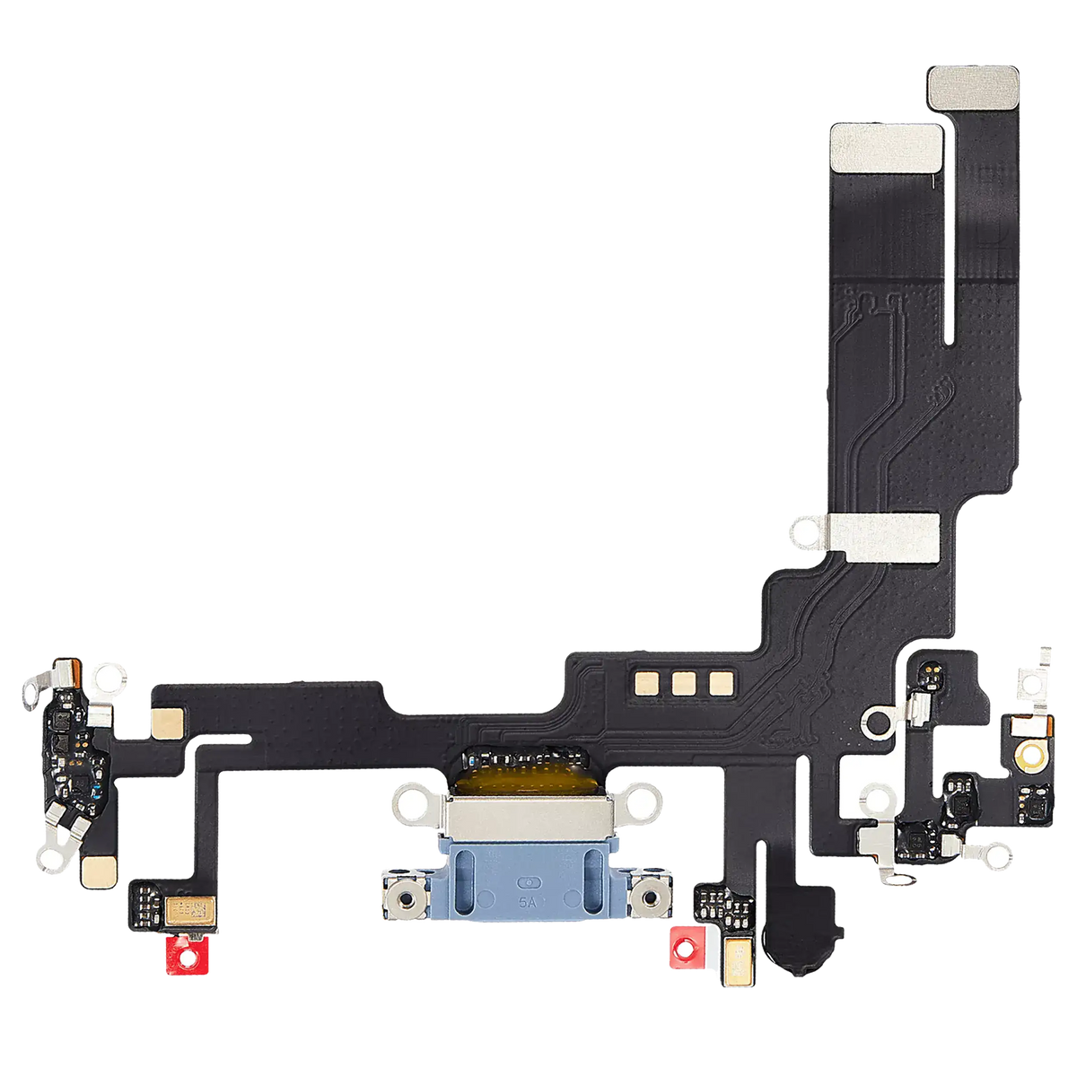 For iPhone 14 Charging Port Flex Cable | Aftermarket Plus - Blue