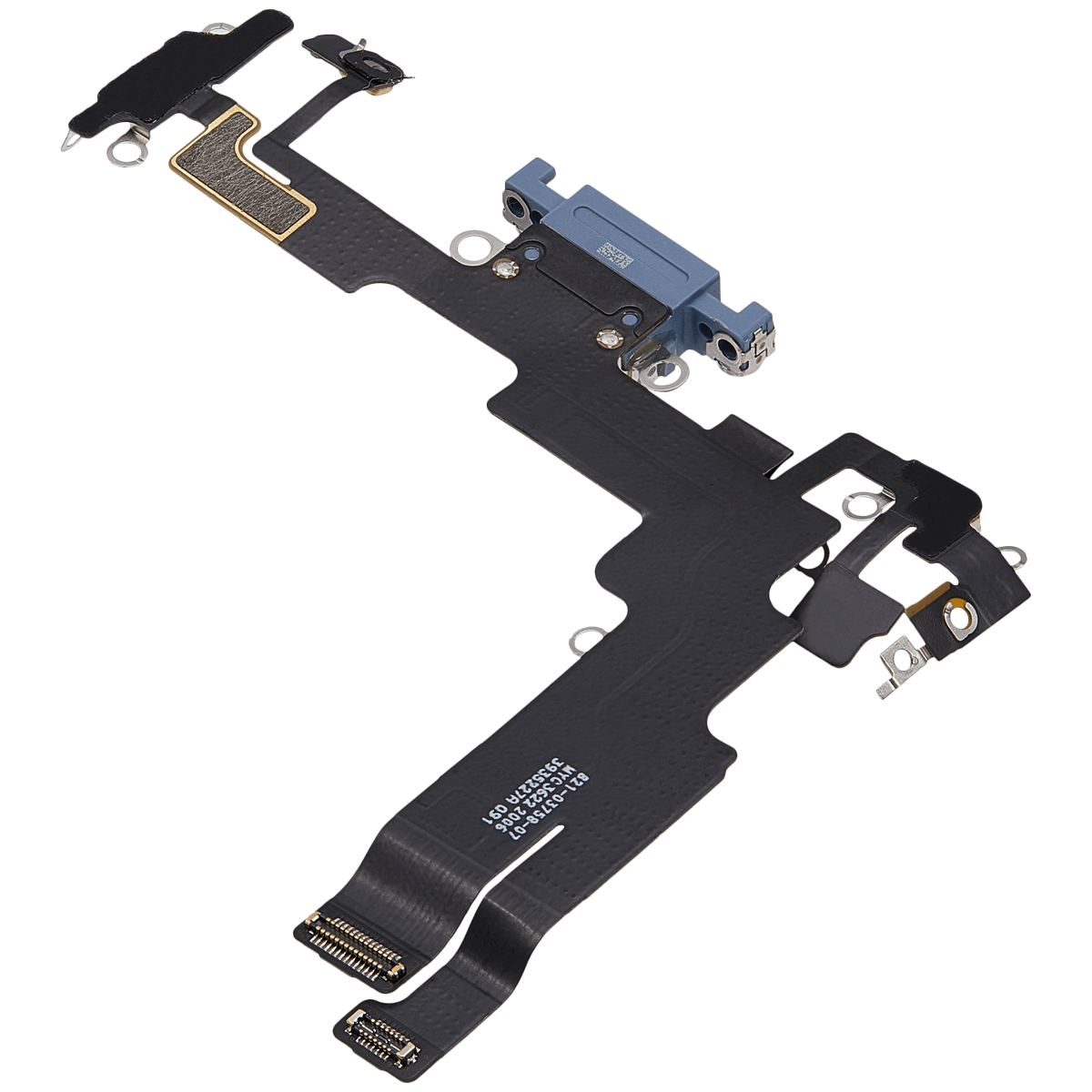 For iPhone 14 Charging Port Flex Cable Pulled - Blue