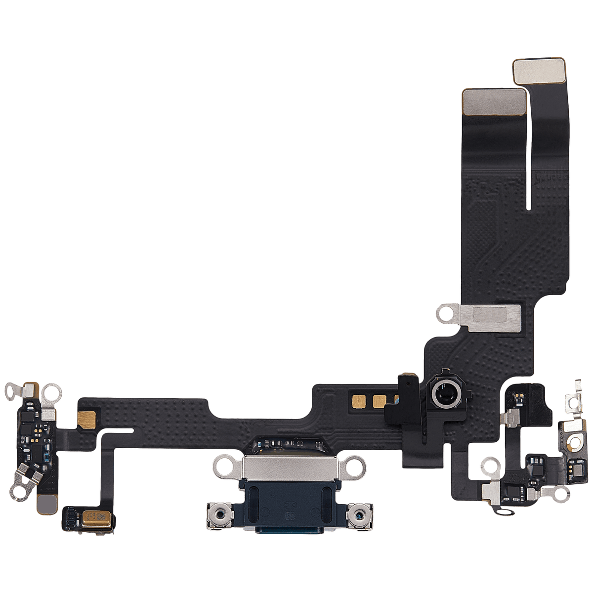 For iPhone 14 Charging Port Flex Cable Pulled - Midnight