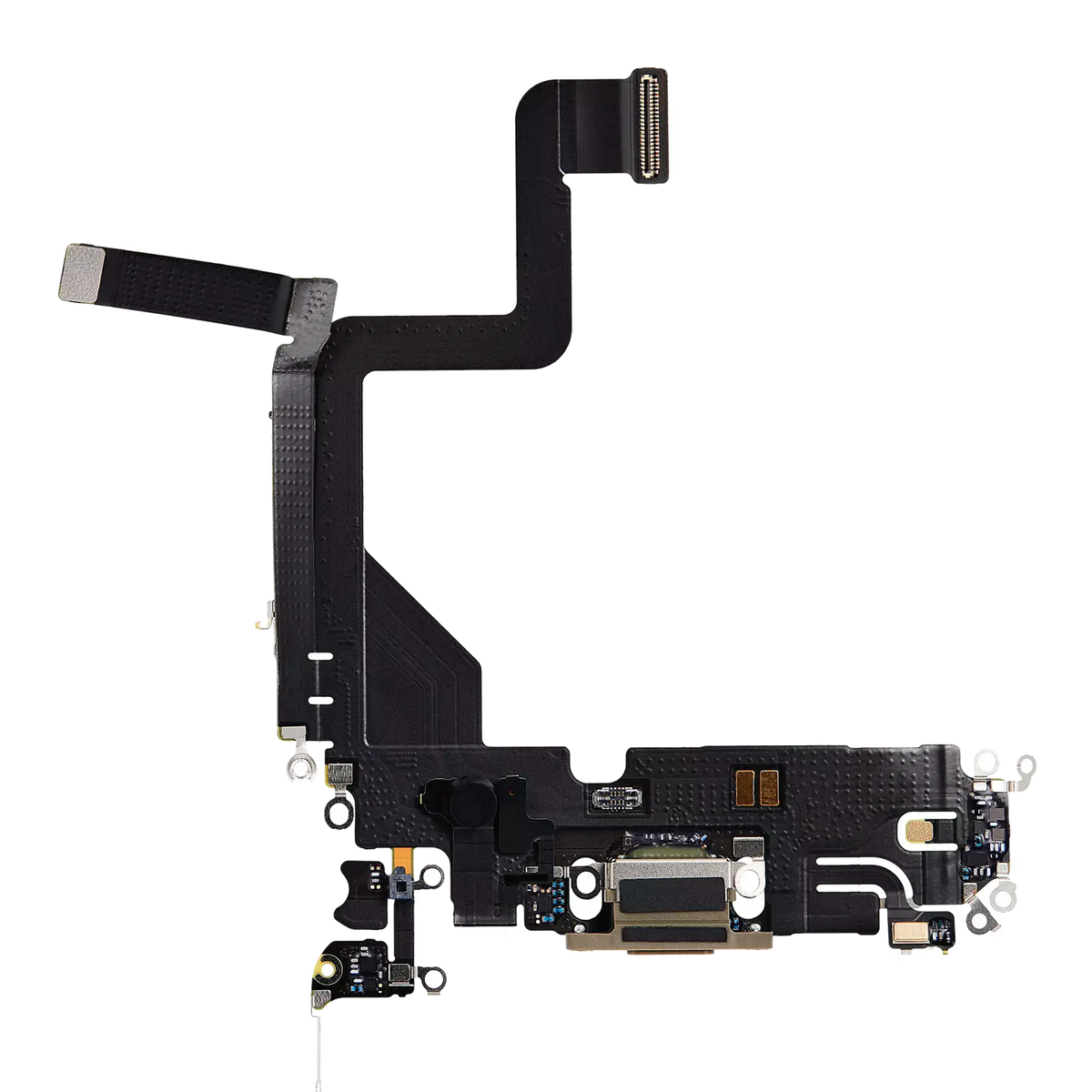 For iPhone 14 Pro Charging Port Flex Cable | Aftermarket Plus - Gold